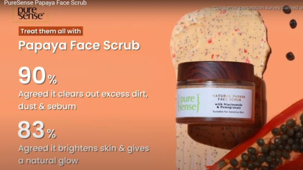 Natural Papaya Face Scrub